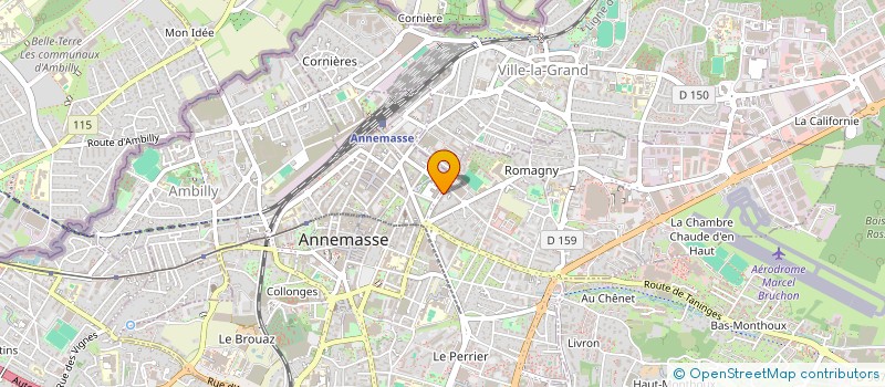 localisation de l'entreprise L'ANCIENNE GARDE ECOSSAISE à ANNEMASSE