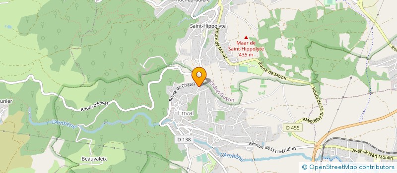 localisation de l'entreprise L'ANCIZOISE  BAS-ET-LEZAT