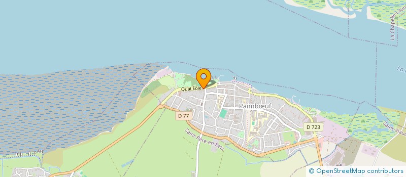 localisation de l'entreprise L'ANCRE  PAIMBUF