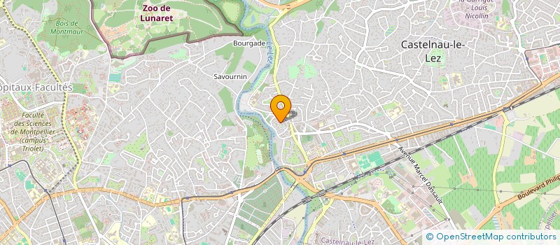 localisation de l'entreprise L'ANCRE à CASTELNAU-LE-LEZ
