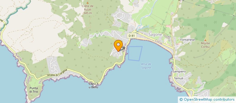 localisation de l'entreprise L'ANCURA DI A MERENDELLA à VICO