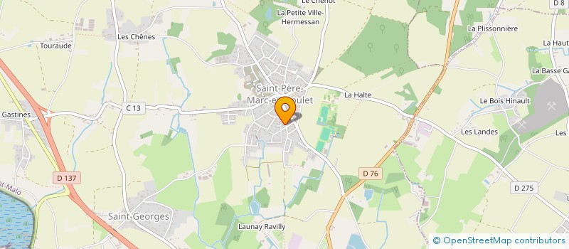 localisation de l'entreprise L'ANDALOUSE  SAINT-PERE-MARC-EN-POULET