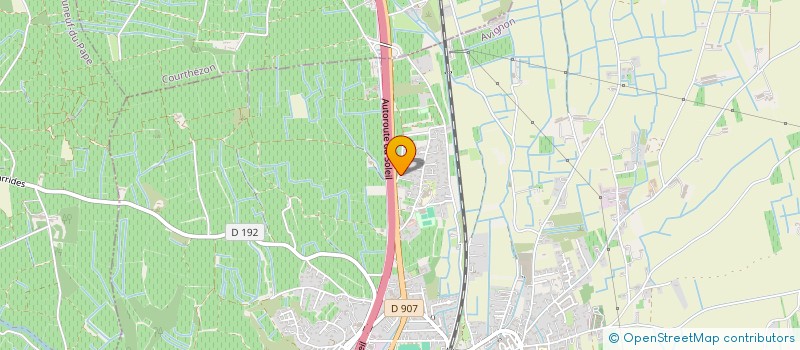 localisation de l'entreprise L'ANDALOUSE  BEDARRIDES