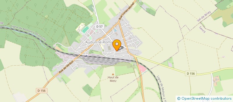 localisation de l'entreprise L'ANDERNOISE  ANDERNY