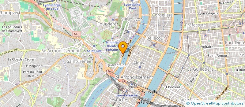 localisation de l'entreprise L'ANEE  LYON