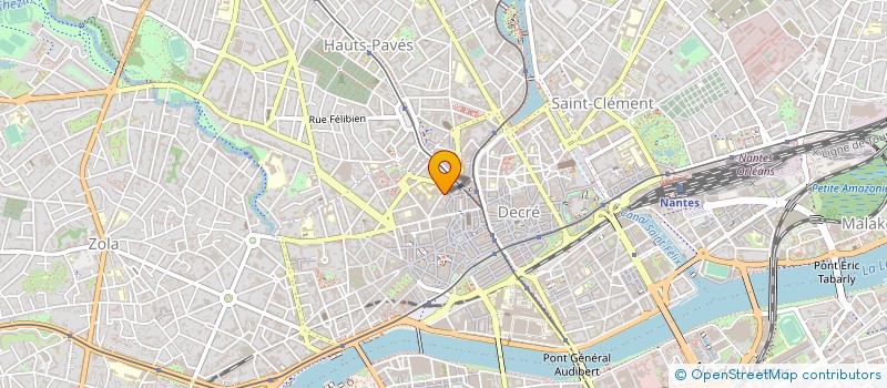 localisation de l'entreprise L'ANGE BIO à NANTES