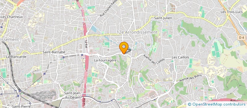 localisation de l'entreprise L'ANGE BLANC à MARSEILLE