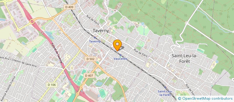 localisation de l'entreprise L ANGE CARASUELO COMPAGNIE  TAVERNY