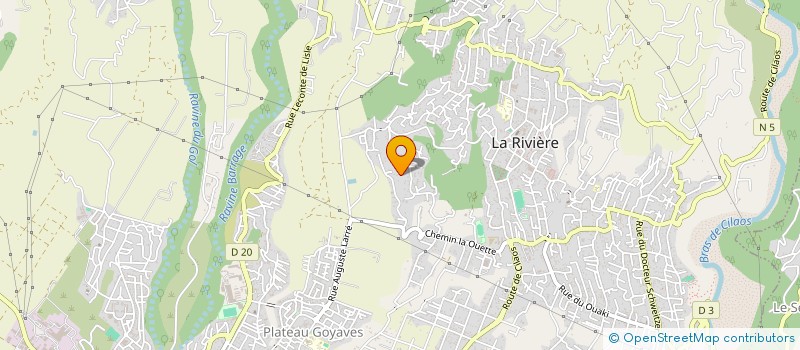 localisation de l'entreprise L'ANGE ET LE DRAGON  SAINT-LOUIS