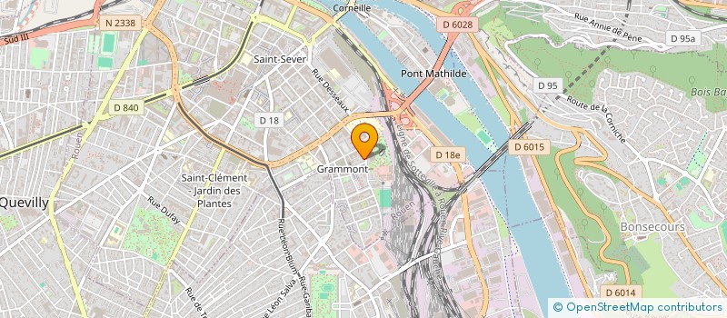 localisation de l'entreprise L'ANGE GARDIEN à ROUEN