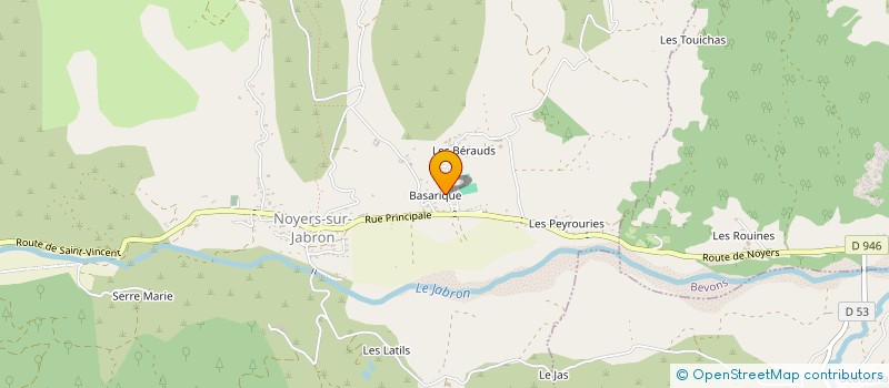 localisation de l'entreprise L'ANGE KARINE  VAUMEILH