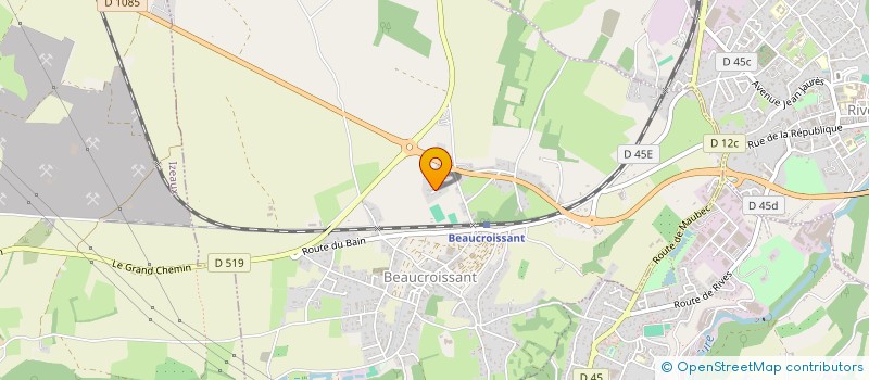 localisation de l'entreprise L'ANGELIQUE  BEAUCROISSANT