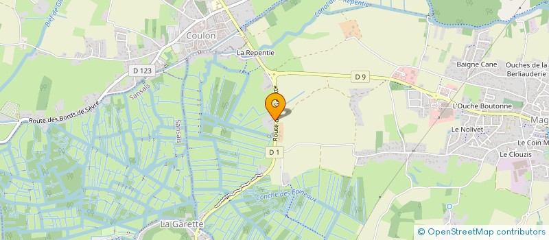 localisation de l'entreprise L'ANGELIQUE  MAGNE