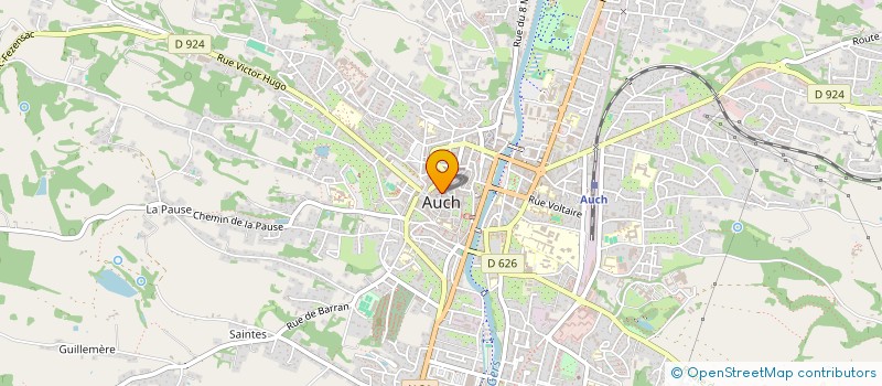 localisation de l'entreprise L ANGELUS à AUCH