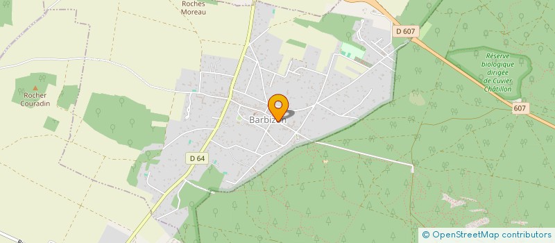 localisation de l'entreprise L'ANGELUS RESTAURATION à BARBIZON