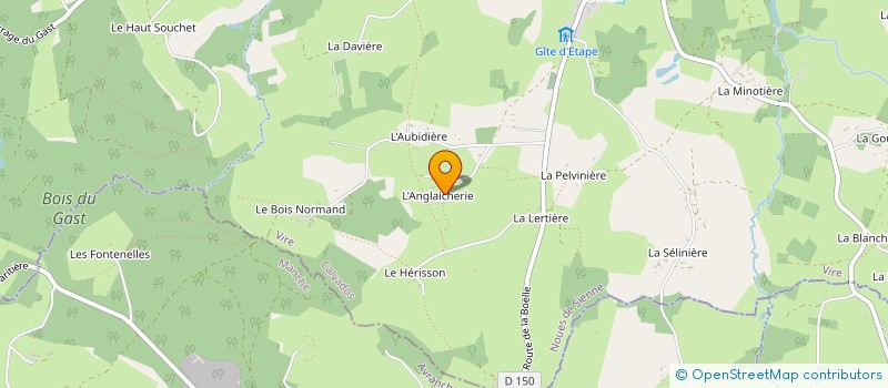 localisation de l'entreprise L'ANGLAICHERIE  NOUES DE SIENNE