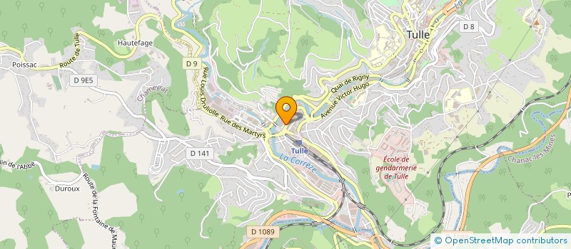 localisation de l'entreprise L'ANGLAIS UN JEU D'ENFANTS EN CORREZE à TULLE