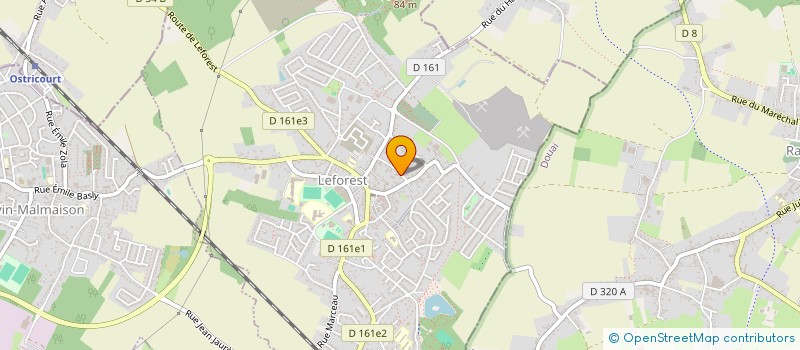 localisation de l'entreprise L'ANGUILLIERE DES HAUTS DE SOMME  LEFOREST