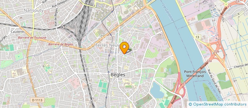 localisation de l'entreprise L'ANIE à BEGLES