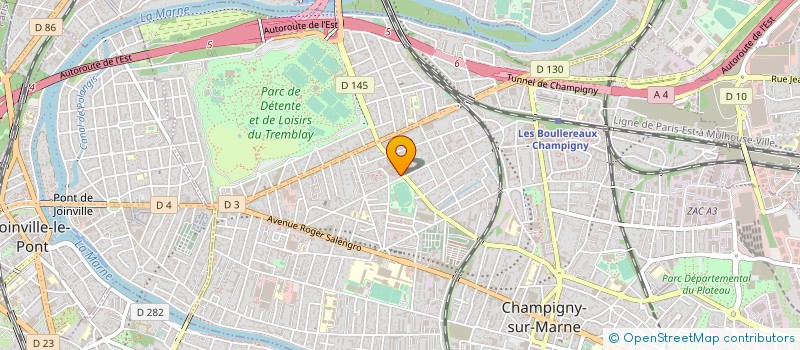 localisation de l'entreprise L'ANIS à CHAMPIGNY-SUR-MARNE