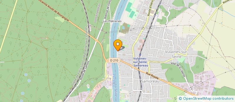localisation de l'entreprise L'ANNEAU DE MALLARME à VULAINES-SUR-SEINE