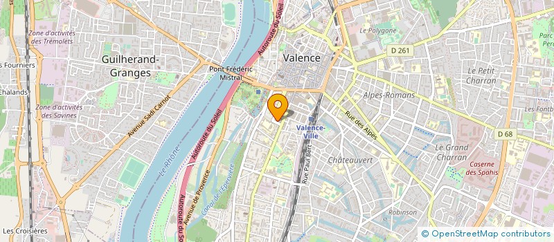 localisation de l'entreprise L'ANNEE DERNIERE à VALENCE