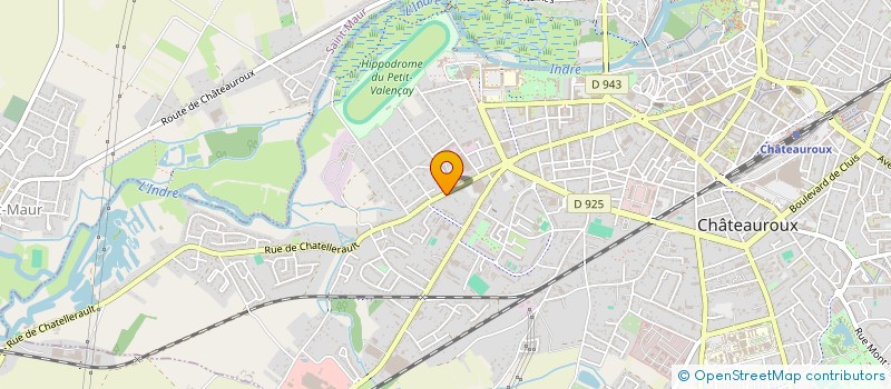 localisation de l'entreprise L'ANNEX' à CHATEAUROUX
