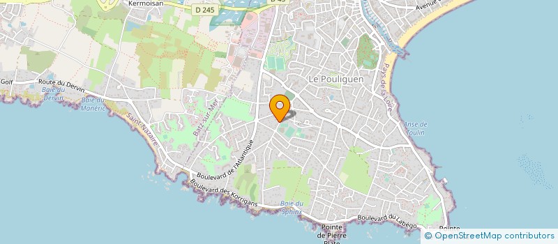 localisation de l'entreprise L'ANNEXE à LE POULIGUEN