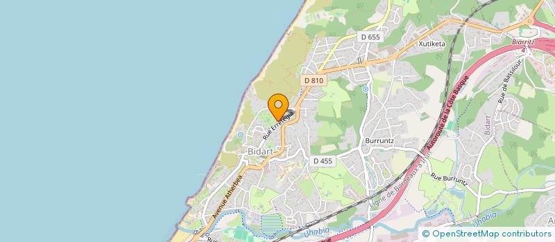 localisation de l'entreprise L'ANNEXE à BIDART