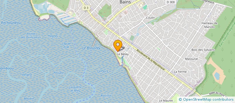 localisation de l'entreprise L ANNEXE à ANDERNOS-LES-BAINS