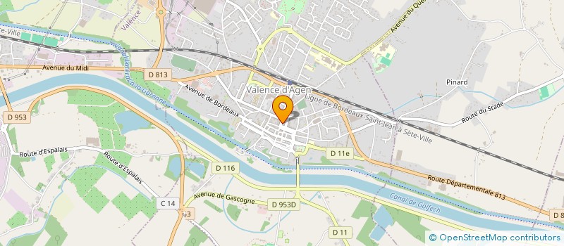 localisation de l'entreprise L'ANNEXE  VALENCE