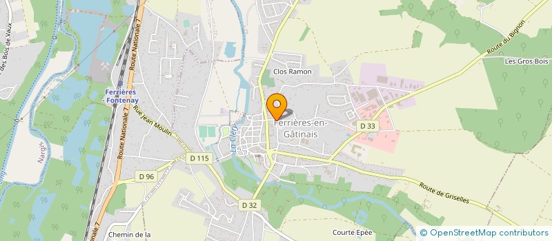 localisation de l'entreprise L'ANNEXE  FERRIERES-EN-GATINAIS