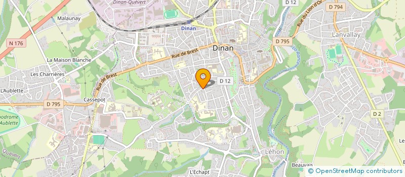 localisation de l'entreprise L'ANNEXE  DINAN