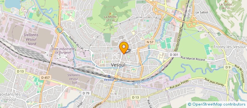 localisation de l'entreprise L'ANNEXE  VESOUL