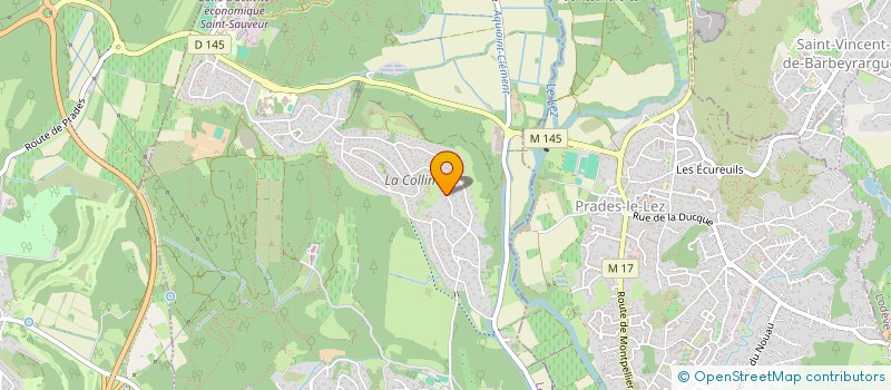 localisation de l'entreprise L ANNEXE  SAINT-CLEMENT-DE-RIVIERE