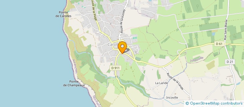 localisation de l'entreprise L'ANNEXE  CAROLLES