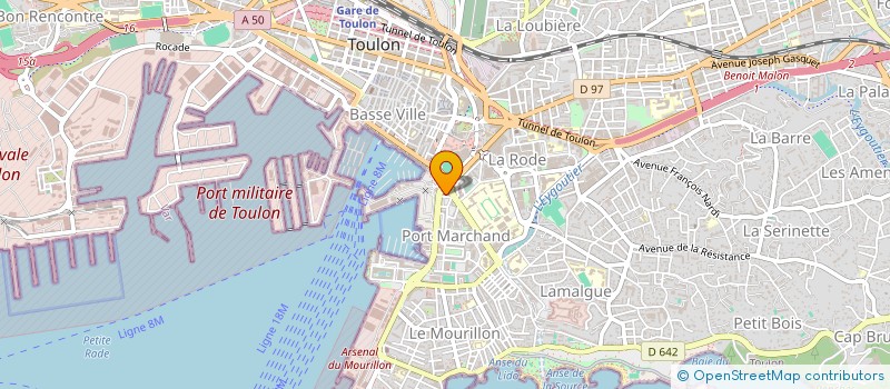 localisation de l'entreprise L'ANNEXE à TOULON