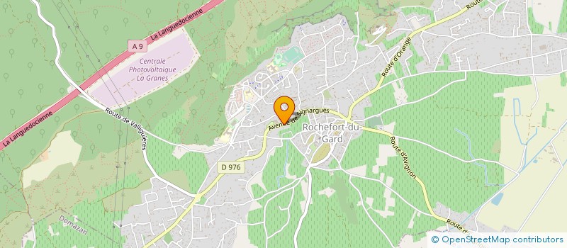 localisation de l'entreprise L'ANNEXE  ROCHEFORT-DU-GARD