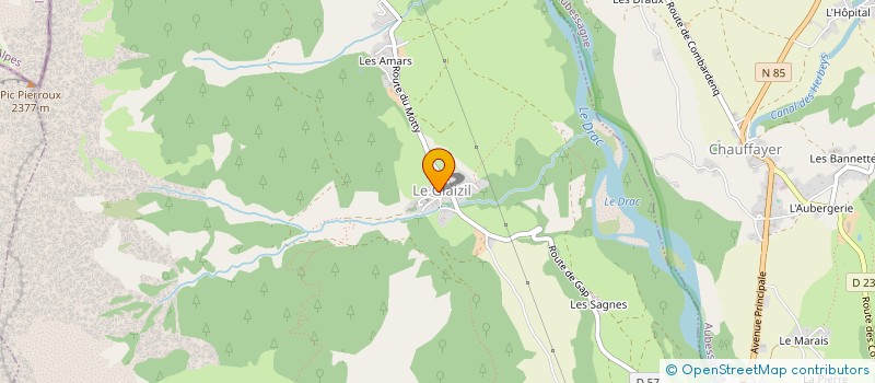 localisation de l'entreprise L'ANNEXE  LA CHAPELLE-EN-VALGAUDEMAR