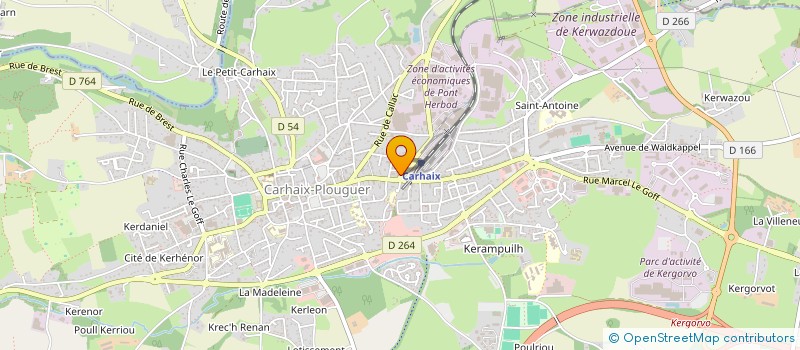 localisation de l'entreprise L'ANNEXE à CARHAIX-PLOUGUER