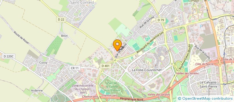 localisation de l'entreprise L'ANNEXE à SAINT-CONTEST