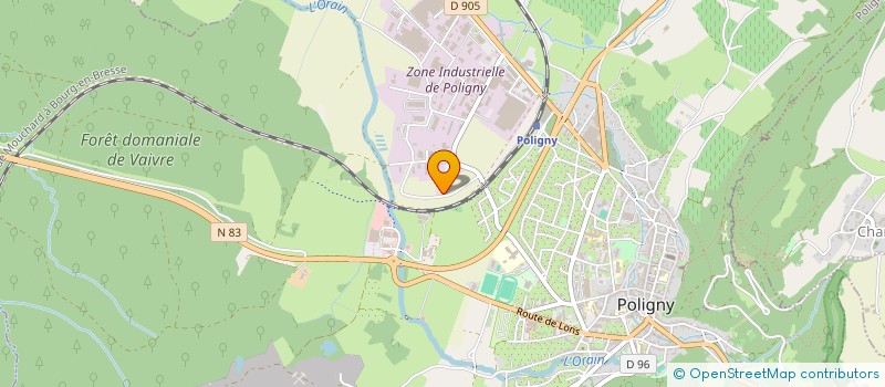 localisation de l'entreprise L'ANNEXE  POLIGNY