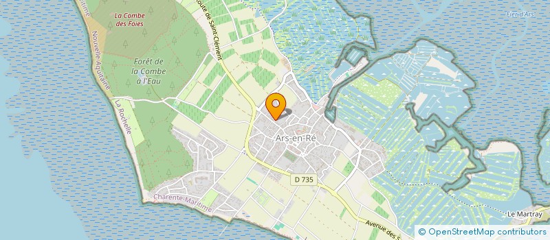 localisation de l'entreprise L'ANNEXE  ARS-EN-RE