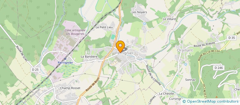 localisation de l'entreprise L'ANNEXE  PERRIGNIER