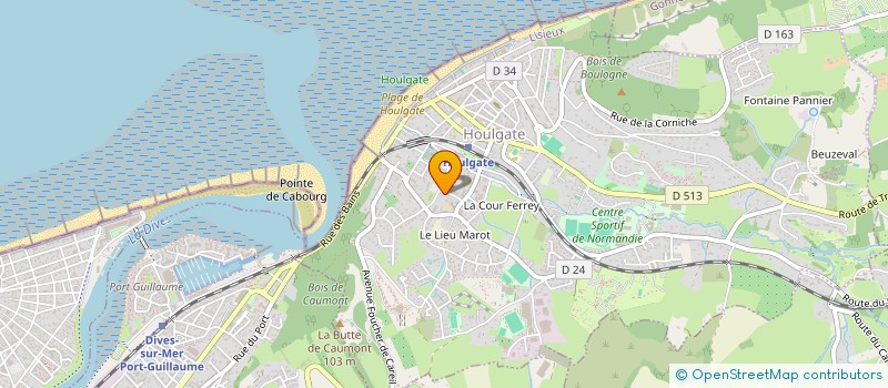 localisation de l'entreprise L'ANNEXE  HOULGATE