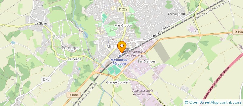 localisation de l'entreprise L'ANNEXE BY LE MERIDIO à MEXIMIEUX