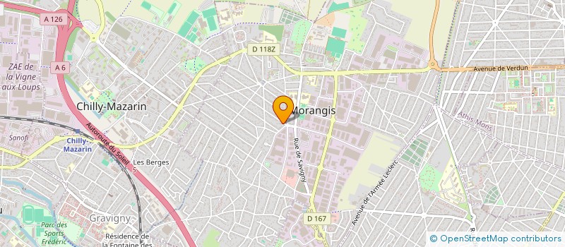 localisation de l'entreprise L'ANNEXE - CHEZ GIGI ET MOMO  MORANGIS