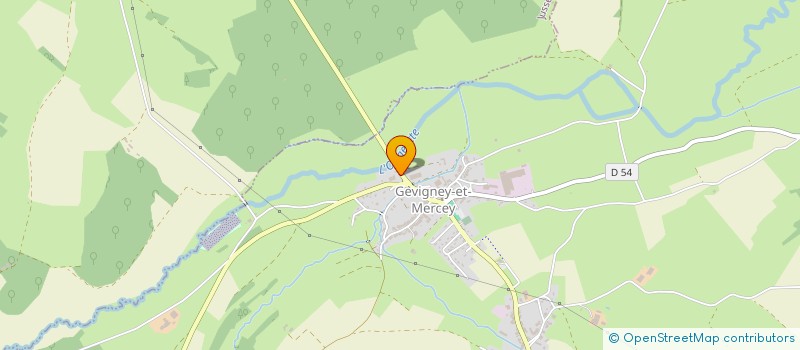 localisation de l'entreprise L'ANNEXE DE GEVIGNEY  GEVIGNEY-ET-MERCEY