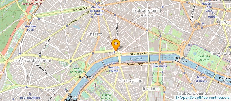 localisation de l'entreprise L'ANNEXE DE L'AUBRAC à PARIS
