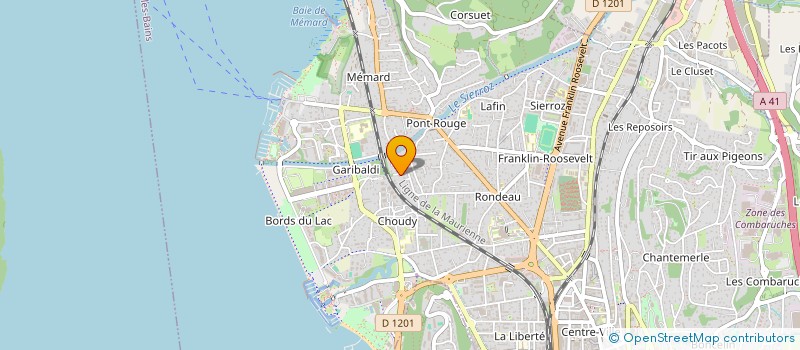 localisation de l'entreprise L'ANNEXE DE TRESSERVE  TRESSERVE